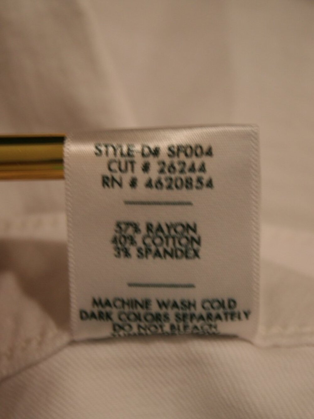 Just Black White Skinny Jeans Size 32 - Picture 2 of 10
